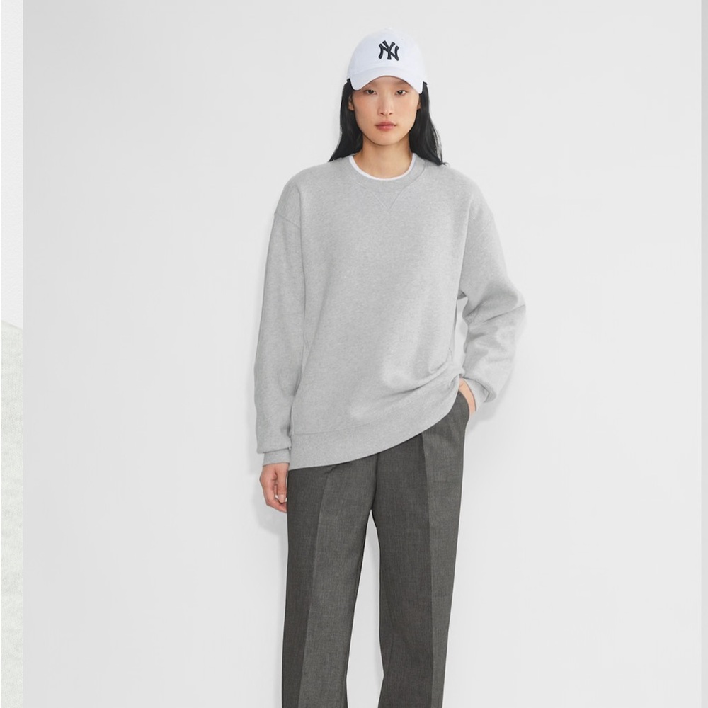 TNA Sweatfleece Boyfriend Fit Crew